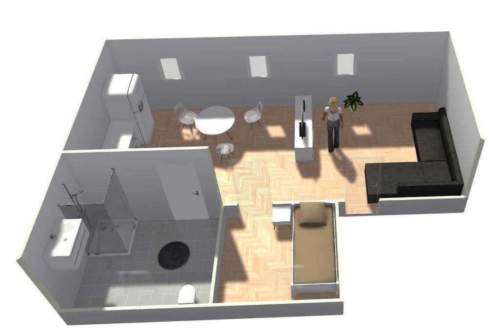 Apartment mit 1 Schlafzimmer
