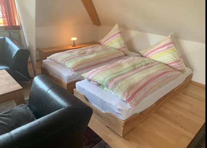 Ferienwohnung Raffael 100 qm, 2 große Betten im Wohnzimmer Cuxhaven, Deutschland
