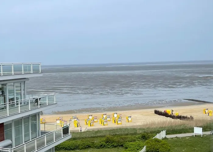Traumhafte Ferienwohnung - Direkter Meerblick - 50m Zum Strand In Duhnen In 1A Lage Im Haus Seehütte