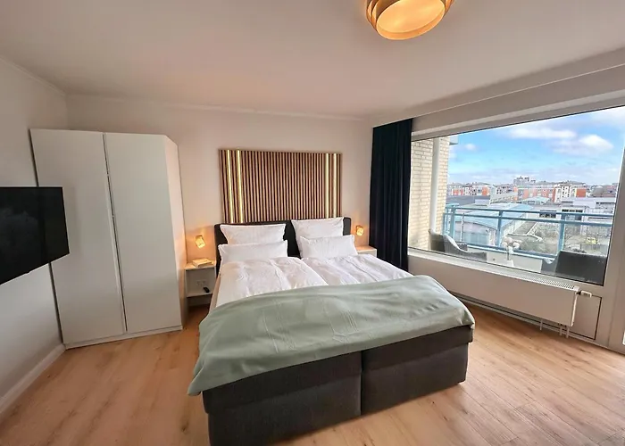Wellen&Wind - Moderne Ferienwohnung mit Meerblick