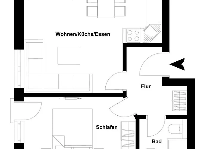 Villa Döser Strand Wohnung 5