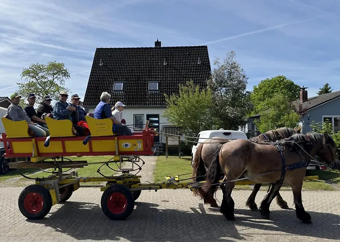 CUXHomes Ferienwohnungen am Wernerwald für Familien&Gruppen I Parkplatz